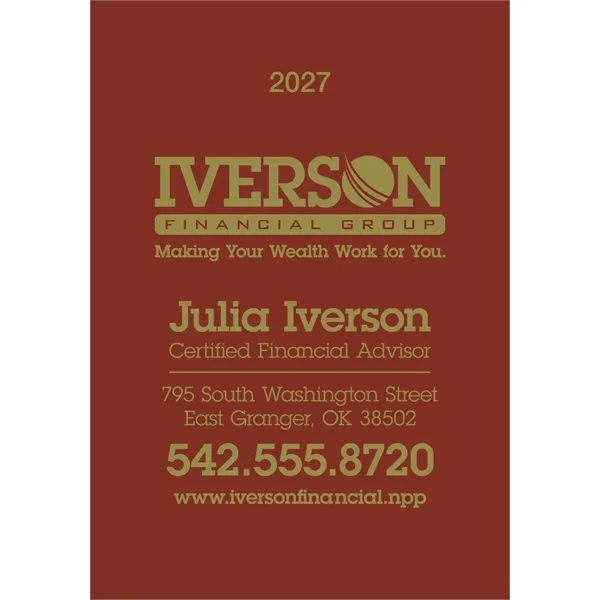 Leatherette Planner... from ASI 40480 Koozie Group