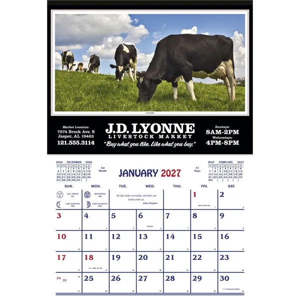 Farm Calendar... from ASI 40480 Koozie Group
