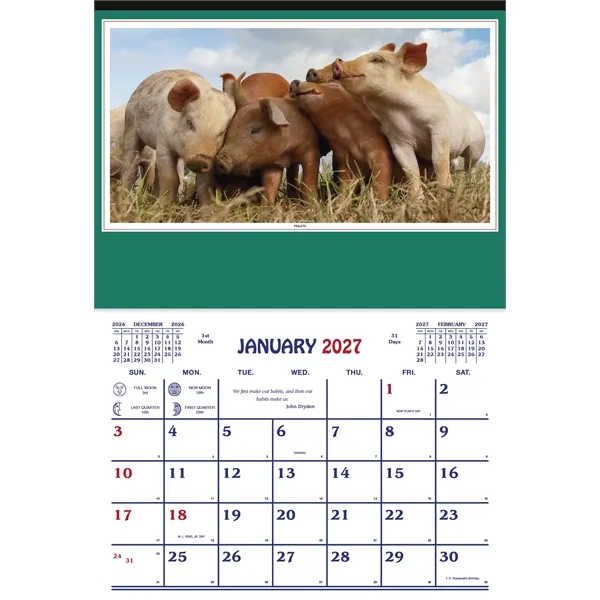Farm Calendar... from ASI 40480 Koozie Group