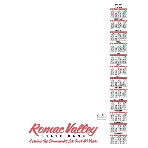 Scratch Pad Calendar... from ASI 40480 Koozie Group