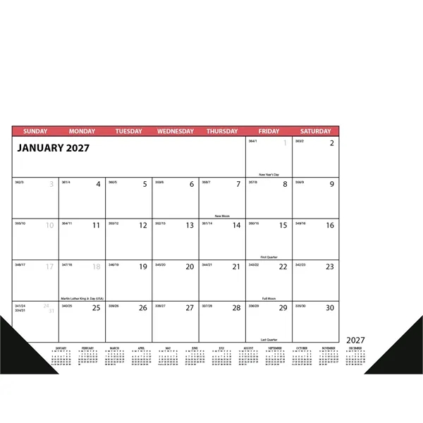 Skinner & Kennedy™ Desk Pad Calendar... from ASI 40480 Koozie Group