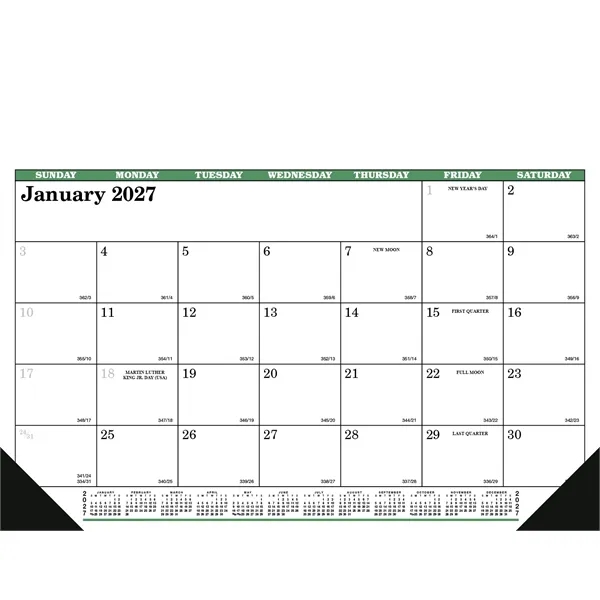 Skinner & Kennedy™ Desk Pad Calendar... from ASI 40480 Koozie Group