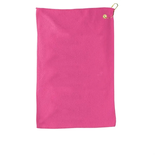 27 oz. Poly-pure transparent bottle with microfiber golf towel. Towel is... from ASI 40480 Koozie Group