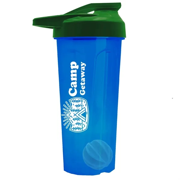 24 oz Endurance Tumbler with Drink Thru Lid and Mixing Ball... from ASI 40480 Koozie Group
