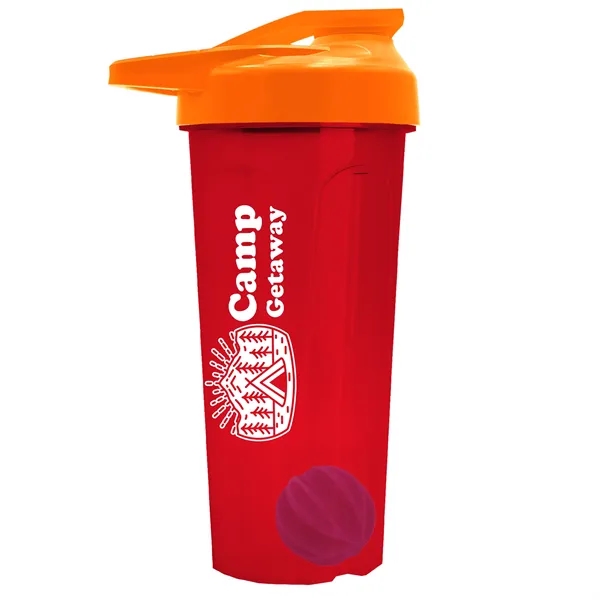 24 oz Endurance Tumbler with Drink Thru Lid and Mixing Ball... from ASI 40480 Koozie Group
