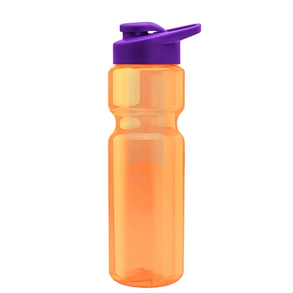 Champion 28 Oz. Transparent Bottle - Drink Thru Lid and Large... from ASI 40480 Koozie Group