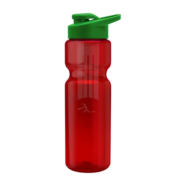 Champion 28 Oz. Transparent Bottle - Drink Thru Lid and Large... from ASI 40480 Koozie Group