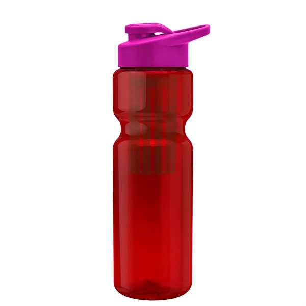 Champion 28 Oz. Transparent Bottle - Drink Thru Lid and Large... from ASI 40480 Koozie Group