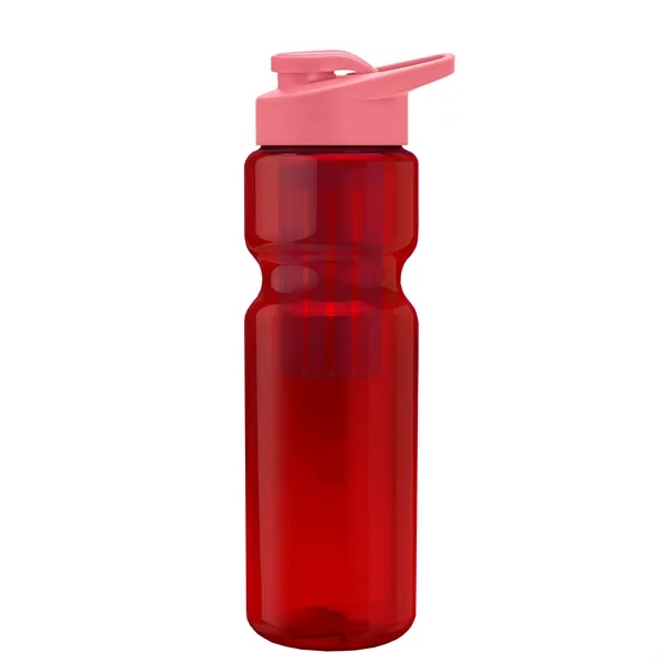 Champion 28 Oz. Transparent Bottle - Drink Thru Lid and Large... from ASI 40480 Koozie Group
