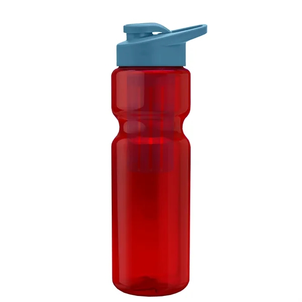 Champion 28 Oz. Transparent Bottle - Drink Thru Lid and Large... from ASI 40480 Koozie Group