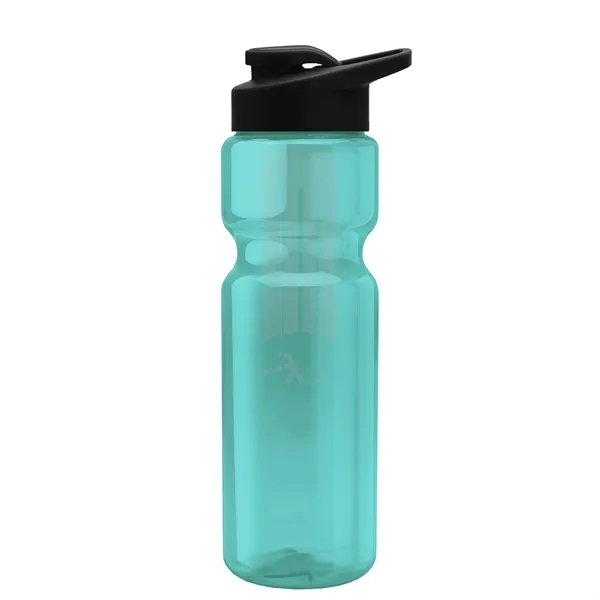 Champion 28 Oz. Transparent Bottle - Drink Thru Lid and Large... from ASI 40480 Koozie Group