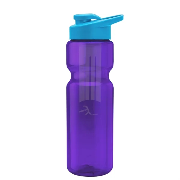 Champion 28 Oz. Transparent Bottle - Drink Thru Lid and Large... from ASI 40480 Koozie Group