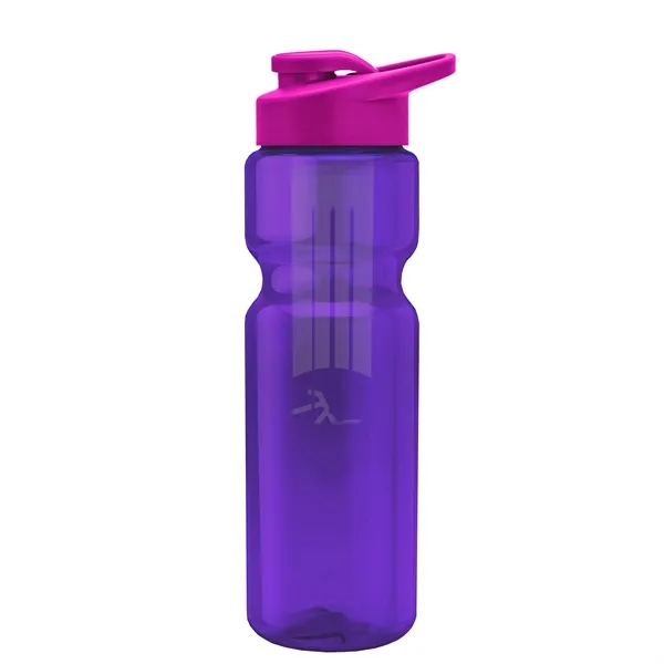 Champion 28 Oz. Transparent Bottle - Drink Thru Lid and Large... from ASI 40480 Koozie Group