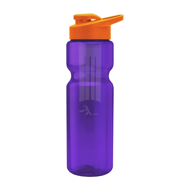 Champion 28 Oz. Transparent Bottle - Drink Thru Lid and Large... from ASI 40480 Koozie Group