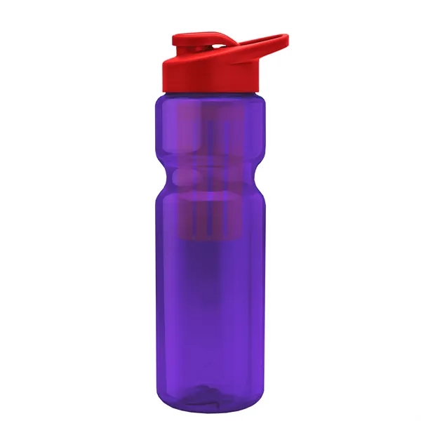 Champion 28 Oz. Transparent Bottle - Drink Thru Lid and Large... from ASI 40480 Koozie Group