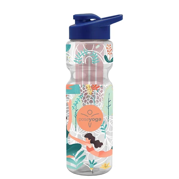 Champion 28 Oz. Transparent Bottle - Drink Thru Lid and Large... from ASI 40480 Koozie Group