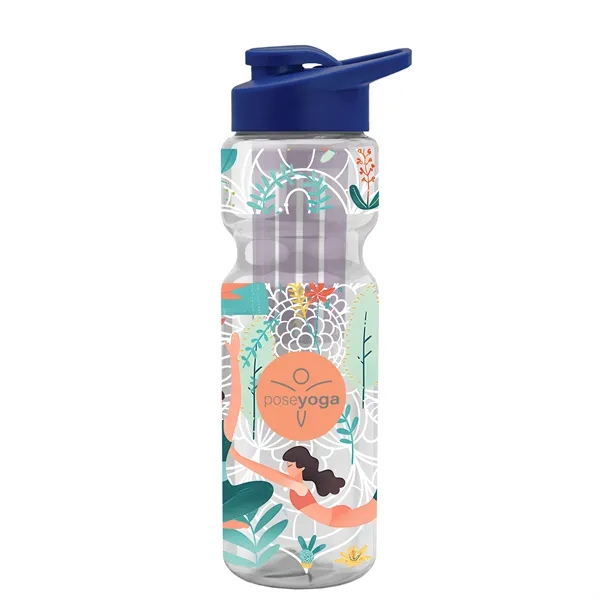 Champion 28 Oz. Transparent Bottle - Drink Thru Lid and Large... from ASI 40480 Koozie Group