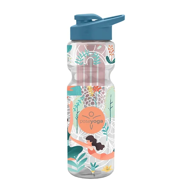 Champion 28 Oz. Transparent Bottle - Drink Thru Lid and Large... from ASI 40480 Koozie Group