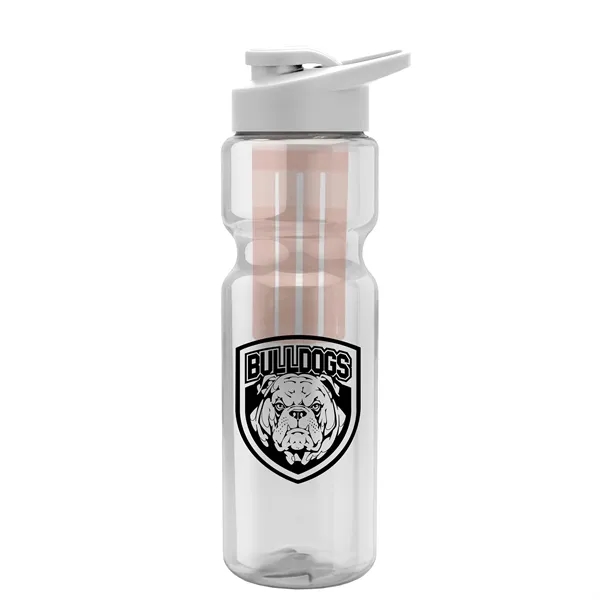 Champion 28 Oz. Transparent Bottle - Drink Thru Lid and Large... from ASI 40480 Koozie Group