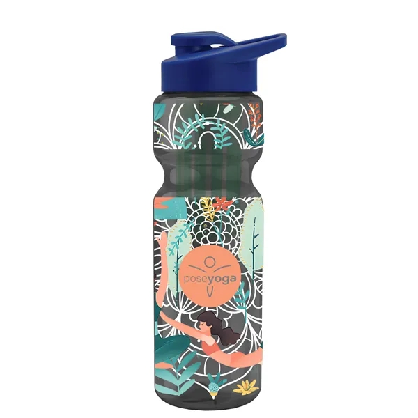 Champion 28 Oz. Transparent Bottle - Drink Thru Lid and Large... from ASI 40480 Koozie Group