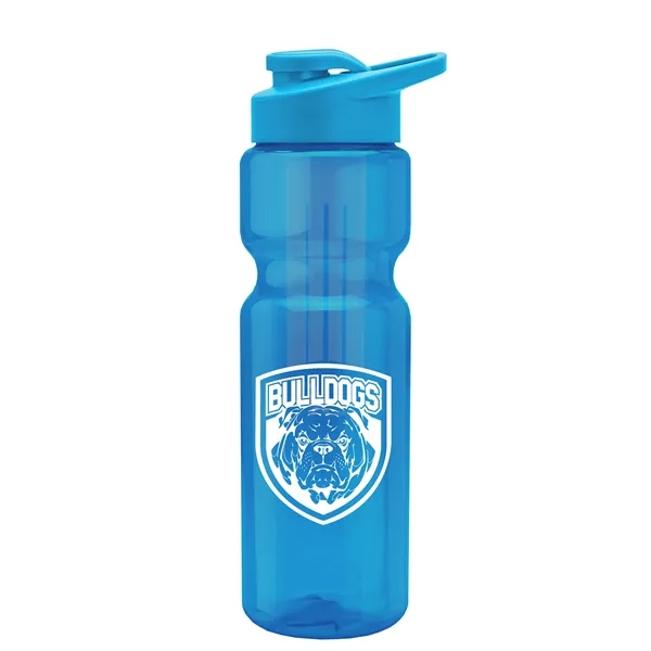 Champion 28 Oz. Transparent Bottle - Drink Thru Lid and Large... from ASI 40480 Koozie Group