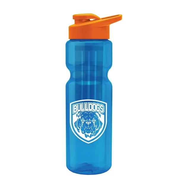 Champion 28 Oz. Transparent Bottle - Drink Thru Lid and Large... from ASI 40480 Koozie Group