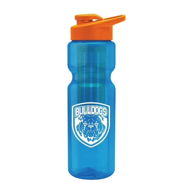 Champion 28 Oz. Transparent Bottle - Drink Thru Lid and Large... from ASI 40480 Koozie Group