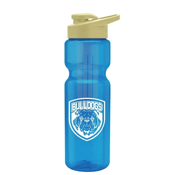 Champion 28 Oz. Transparent Bottle - Drink Thru Lid and Large... from ASI 40480 Koozie Group