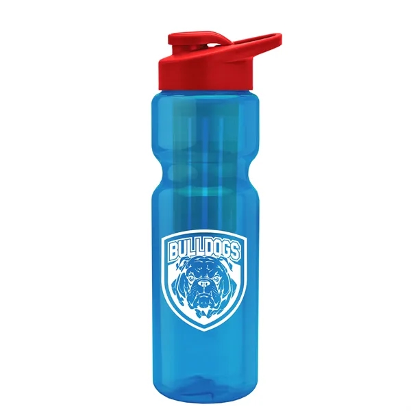 Champion 28 Oz. Transparent Bottle - Drink Thru Lid and Large... from ASI 40480 Koozie Group