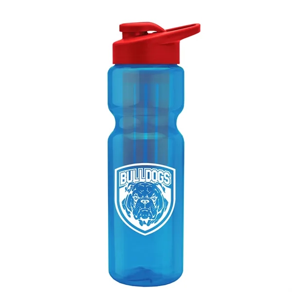 Champion 28 Oz. Transparent Bottle - Drink Thru Lid and Large... from ASI 40480 Koozie Group