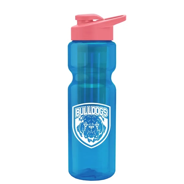 Champion 28 Oz. Transparent Bottle - Drink Thru Lid and Large... from ASI 40480 Koozie Group