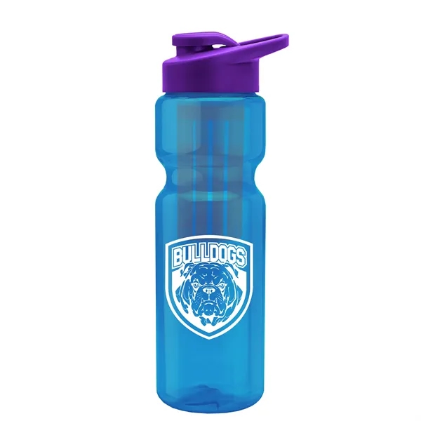 Champion 28 Oz. Transparent Bottle - Drink Thru Lid and Large... from ASI 40480 Koozie Group