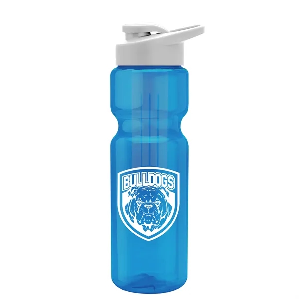 Champion 28 Oz. Transparent Bottle - Drink Thru Lid and Large... from ASI 40480 Koozie Group