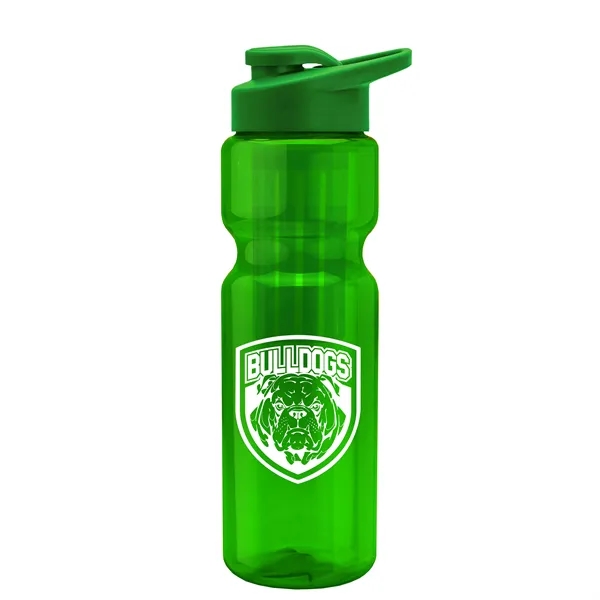 Champion 28 Oz. Transparent Bottle - Drink Thru Lid and Large... from ASI 40480 Koozie Group