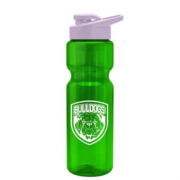 Champion 28 Oz. Transparent Bottle - Drink Thru Lid and Large... from ASI 40480 Koozie Group