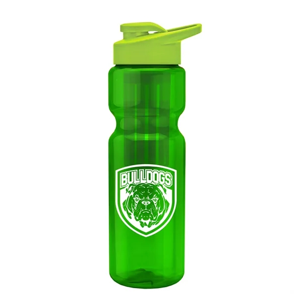 Champion 28 Oz. Transparent Bottle - Drink Thru Lid and Large... from ASI 40480 Koozie Group