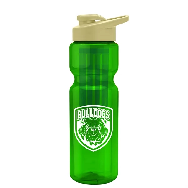 Champion 28 Oz. Transparent Bottle - Drink Thru Lid and Large... from ASI 40480 Koozie Group