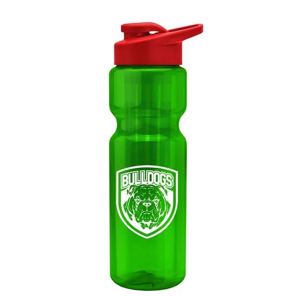 Champion 28 Oz. Transparent Bottle - Drink Thru Lid and Large... from ASI 40480 Koozie Group