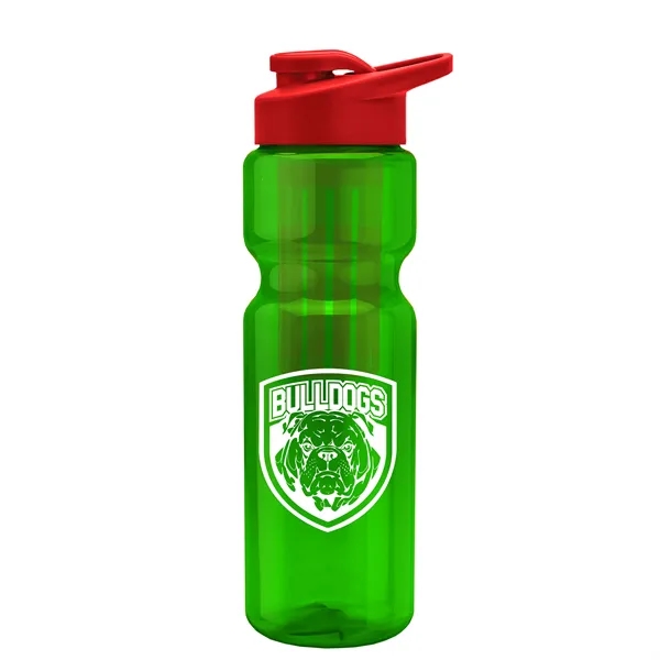 Champion 28 Oz. Transparent Bottle - Drink Thru Lid and Large... from ASI 40480 Koozie Group