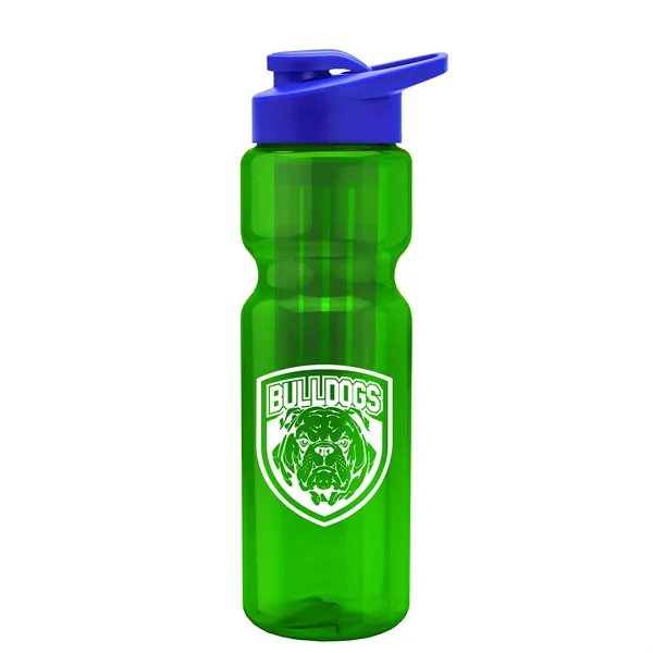 Champion 28 Oz. Transparent Bottle - Drink Thru Lid and Large... from ASI 40480 Koozie Group