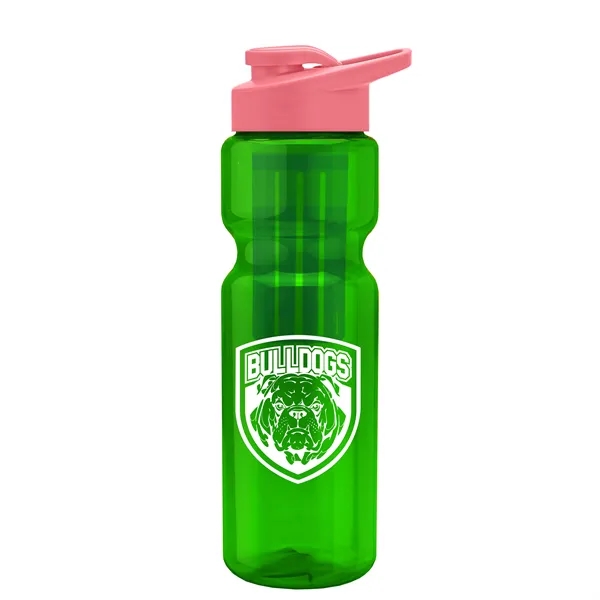 Champion 28 Oz. Transparent Bottle - Drink Thru Lid and Large... from ASI 40480 Koozie Group