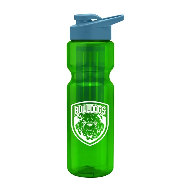 Champion 28 Oz. Transparent Bottle - Drink Thru Lid and Large... from ASI 40480 Koozie Group
