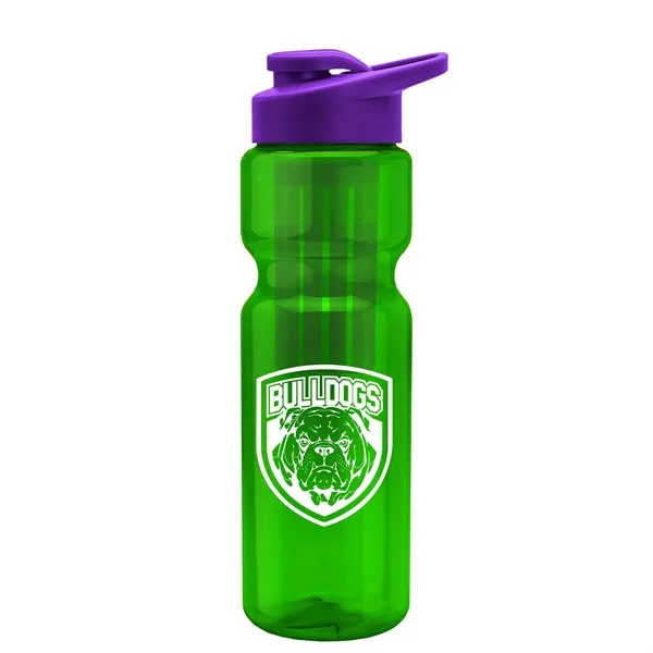 Champion 28 Oz. Transparent Bottle - Drink Thru Lid and Large... from ASI 40480 Koozie Group