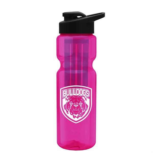 Champion 28 Oz. Transparent Bottle - Drink Thru Lid and Large... from ASI 40480 Koozie Group