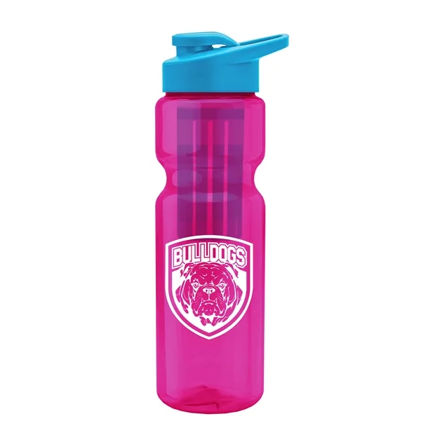 Champion 28 Oz. Transparent Bottle - Drink Thru Lid and Large... from ASI 40480 Koozie Group