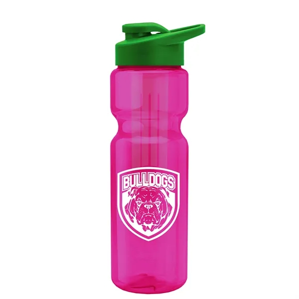 Champion 28 Oz. Transparent Bottle - Drink Thru Lid and Large... from ASI 40480 Koozie Group