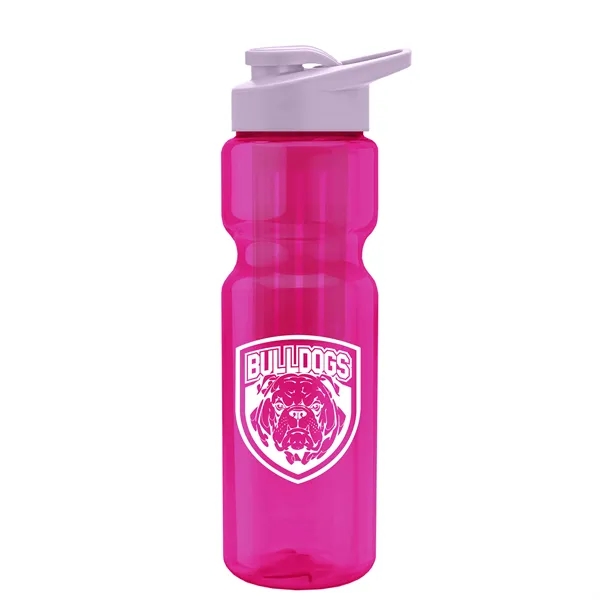 Champion 28 Oz. Transparent Bottle - Drink Thru Lid and Large... from ASI 40480 Koozie Group