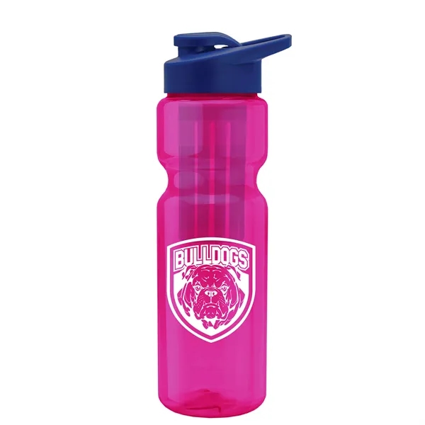 Champion 28 Oz. Transparent Bottle - Drink Thru Lid and Large... from ASI 40480 Koozie Group