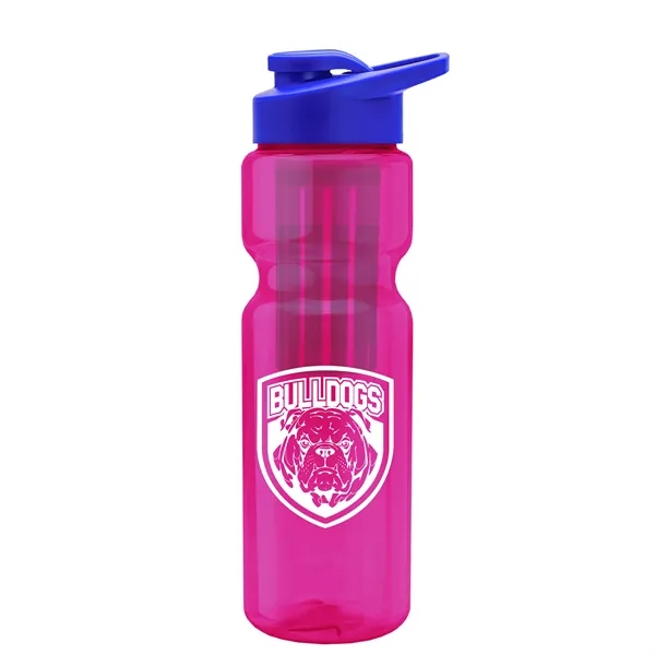 Champion 28 Oz. Transparent Bottle - Drink Thru Lid and Large... from ASI 40480 Koozie Group