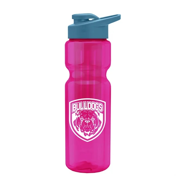 Champion 28 Oz. Transparent Bottle - Drink Thru Lid and Large... from ASI 40480 Koozie Group